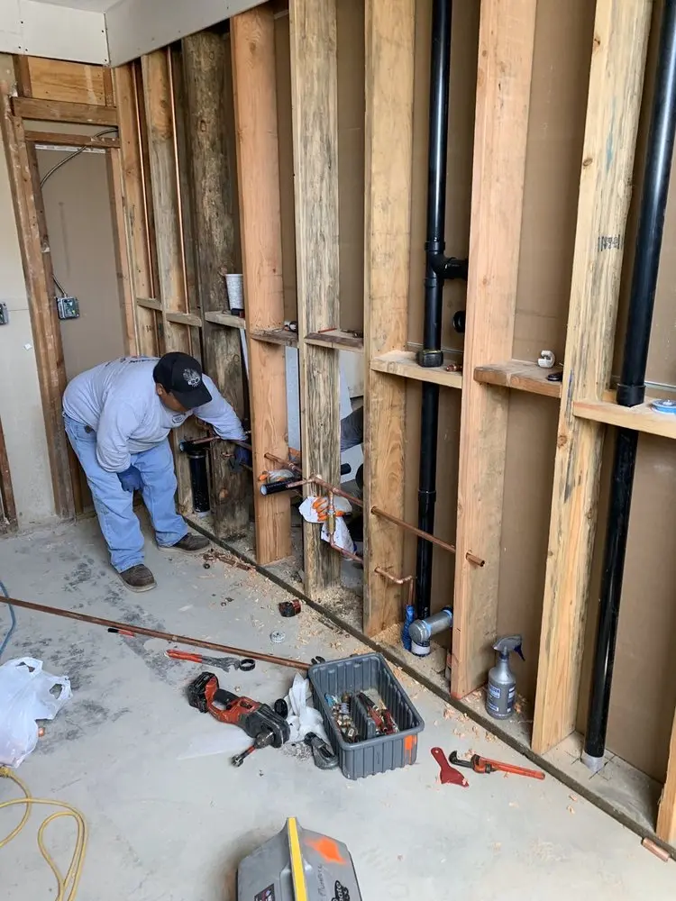 Commercial rough-in plumbing for Gas Line Repair in Prior Lake